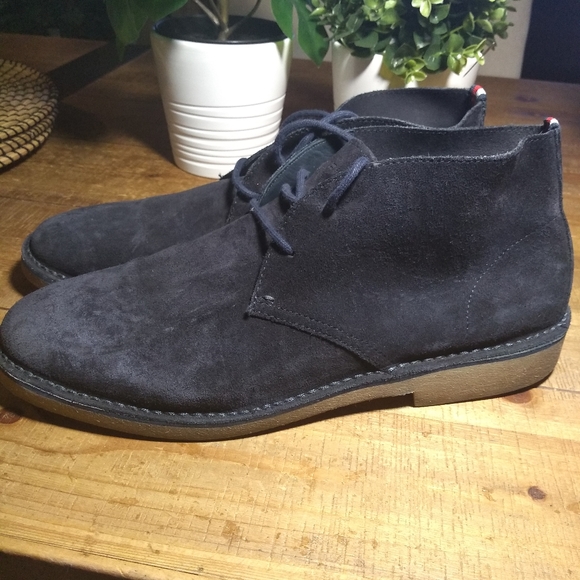 Tommy Hilfiger men's suede boots size 11.5 - Picture 12 of 12
